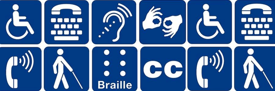 Disability and accessibility symbols